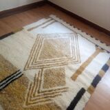 Handmade Moroccan rug, Berber wool rug 150/250 cm.