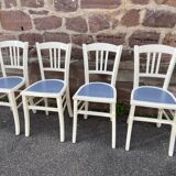 4 Brasserie bistro chairs bentwood bistro chair shabby chic baumann wood & laminate mid century