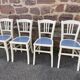 4 Brasserie bistro chairs bentwood bistro chair shabby chic baumann wood & laminate mid century