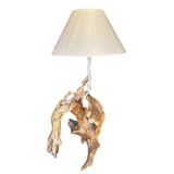 “Natural Shards” Driftwood Lamp