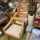 Six Carimate Cassina armchairs 1960's by Vico Magistretti