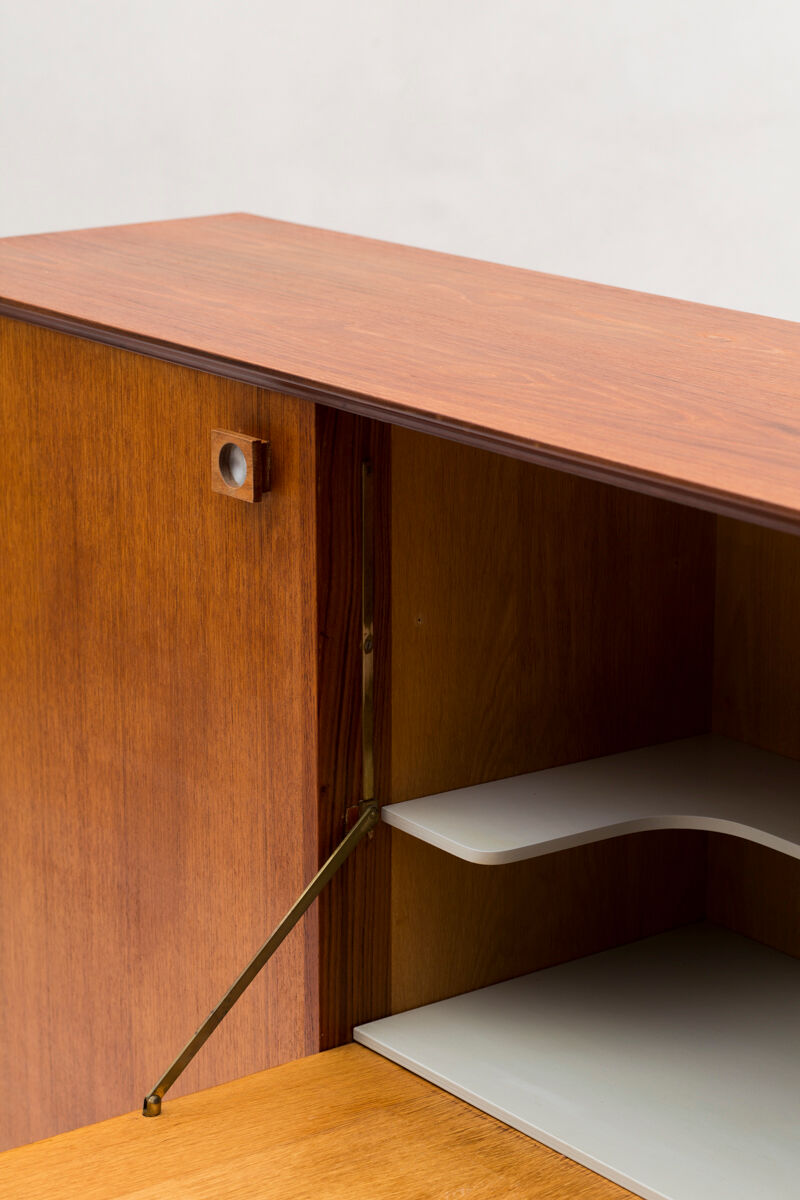 Cabinet de bar par Oswald Vermaercke pour V-form, Belgique, années 1960