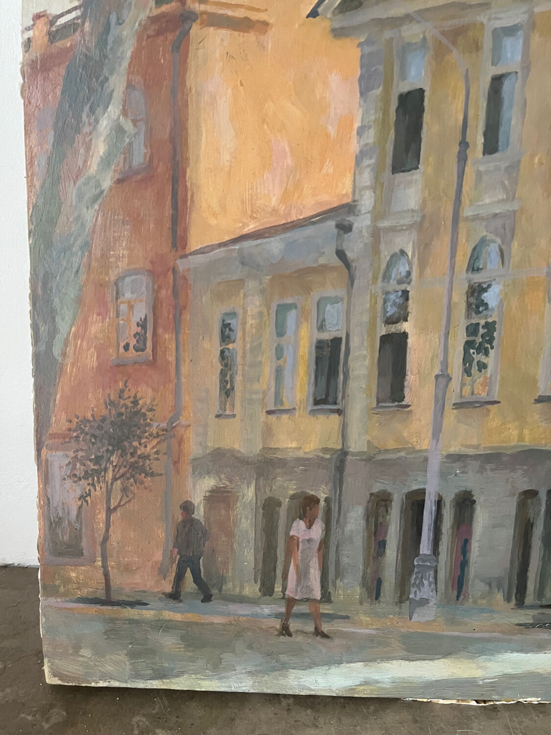 "The Tishashev House – Opochka" signed A. A. Yeremin