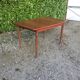 Scandinavian table vintage teak butterfly extension