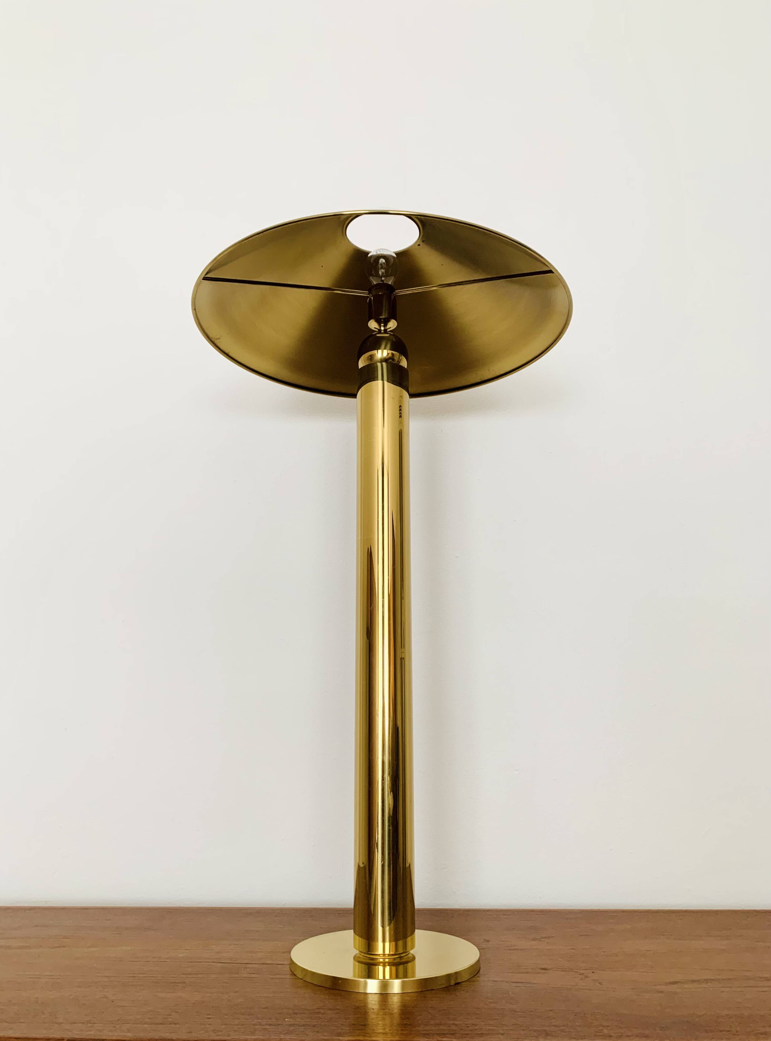 Brass Floor Lamp by Florian Schulz