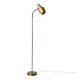 Scandinavian brass floor lamp, 1950s/60s
