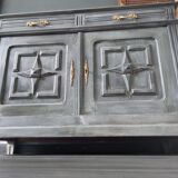 Parisian buffet grey patinated