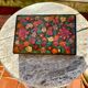 Hand painted wooden box