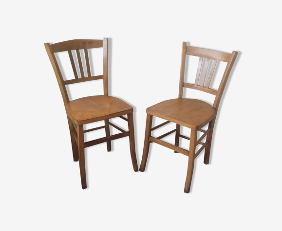 Paire de chaises bistrot