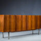 Buffet moderne du milieu du siècle en palissandre, 1970