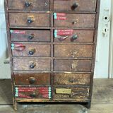 Ancien meuble d'horloger