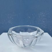 Octagonal glass cup D: 11,5cm