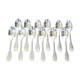 12 spoons Christofle model Vendome in silver metal