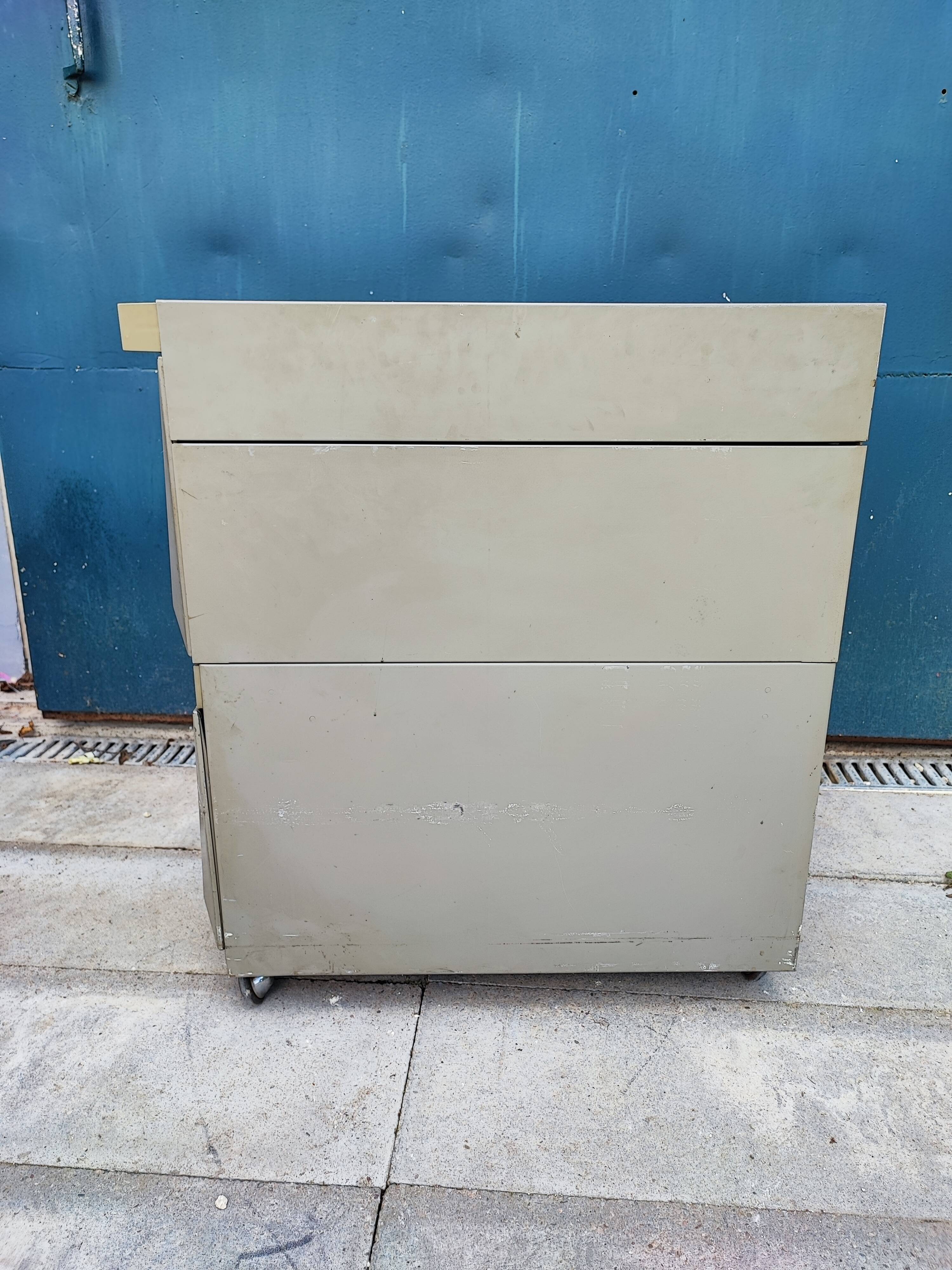 Storage cabinet Olivetti Metal Synthesis file