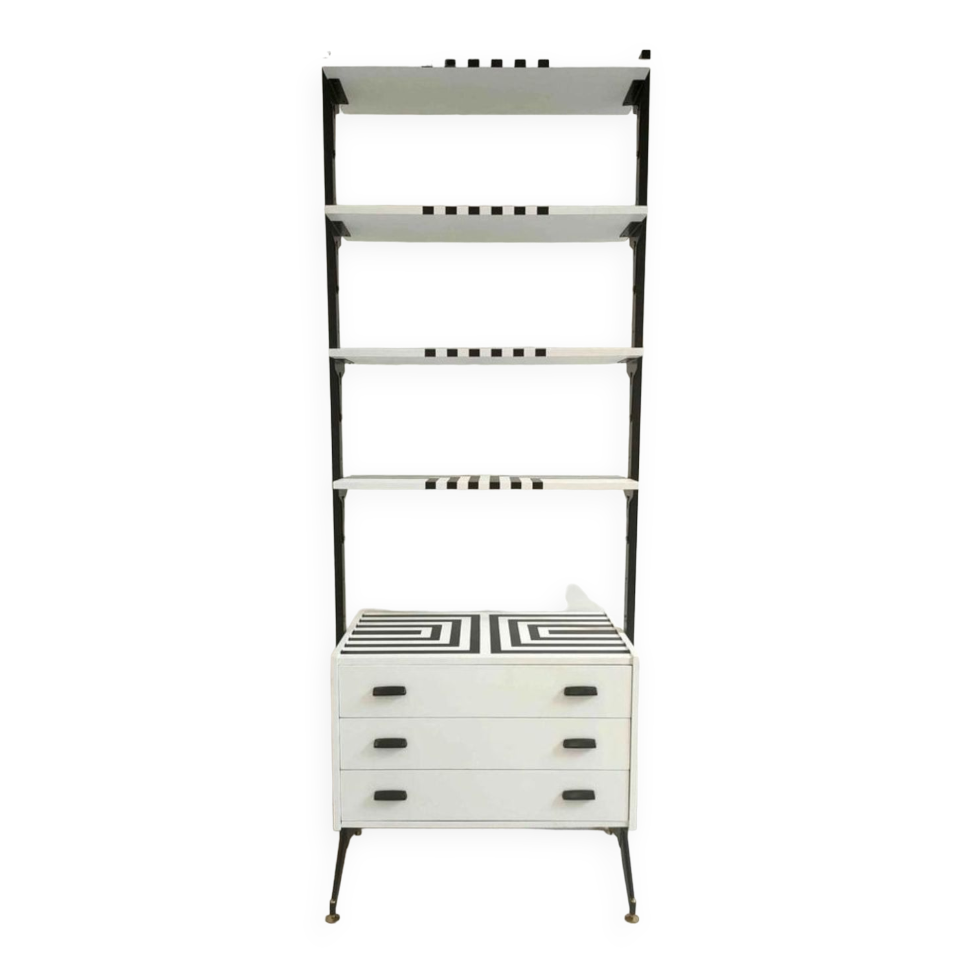 Vintage modular bookcase