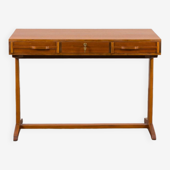 Petit bureau en teck de Gianfranco Frattini pour Bernini, Italie, années 1950