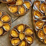 Vintage oyster service Vallauris