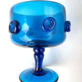 Blown glass vase from the 1970s