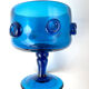 Vase en verre soufflé années 1970