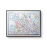 Printed in 1879, Feudal Europe.