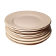 Set of 10 flat plates