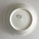 White ironstone salad bowl from Creil and Montereau, Lebeuf Milliet