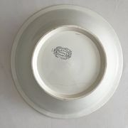 White ironstone salad bowl from Creil and Montereau, Lebeuf Milliet