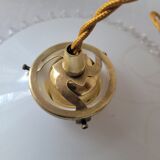 Duo of serrated opaline suspensions