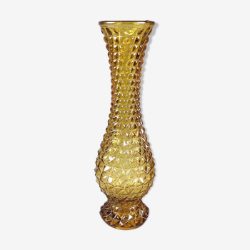 Italian empoli vase empoli diamond tip 30 cm