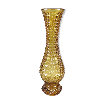 Vase empoli italien empoli pointe de diamant 30 cm