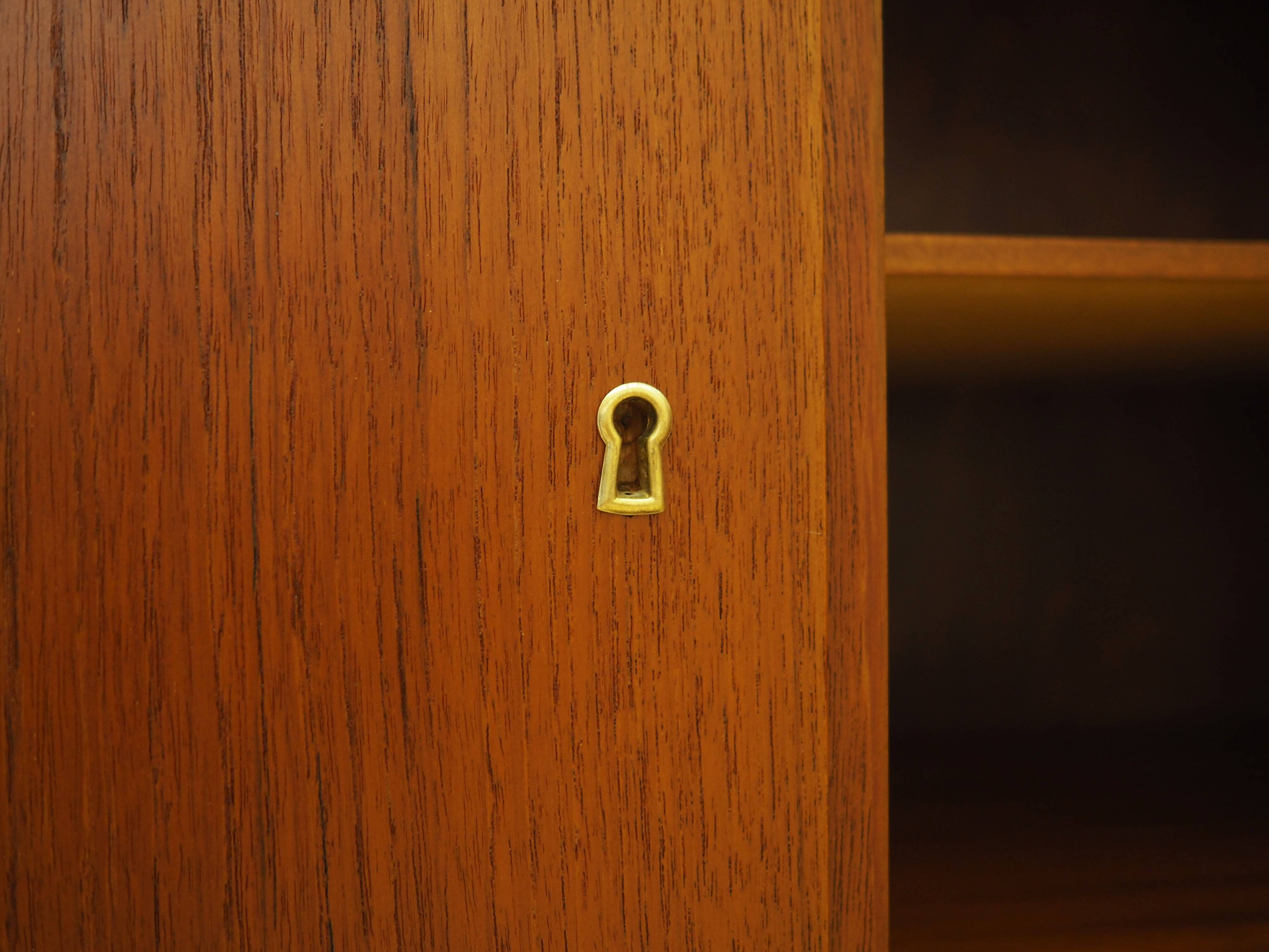 Buffet en teck, design danois, années 1960, production : Danemark