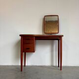 Vintage Danish vanity teak
