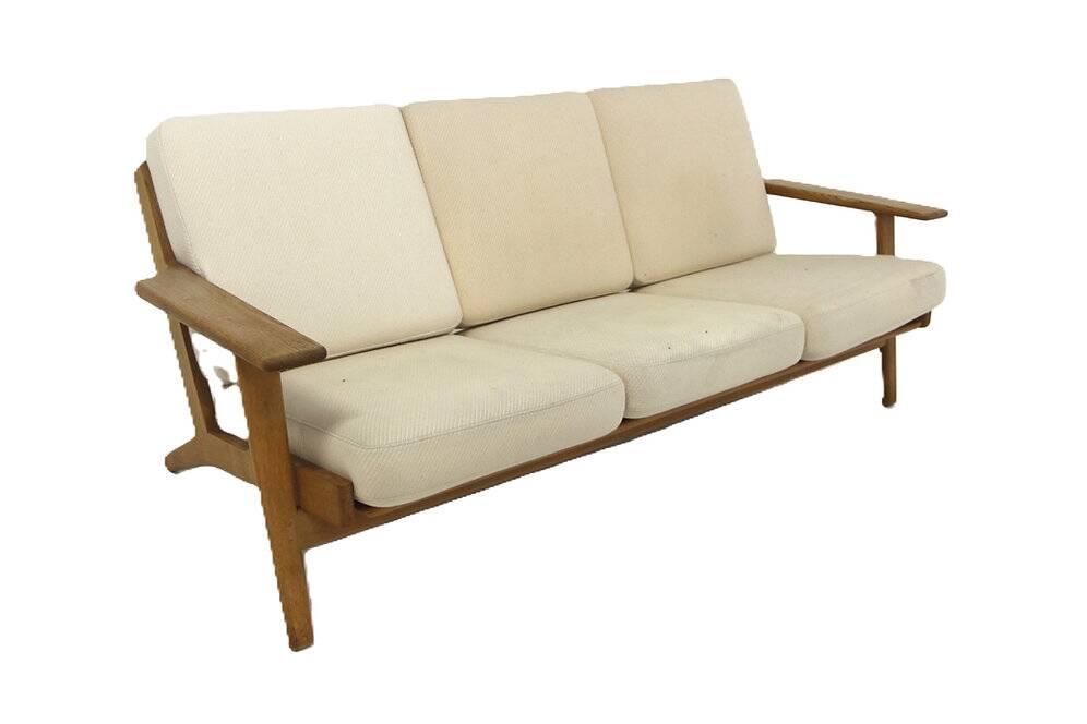 Canapé scandinave "GE-290", Hans J. Wegner, Getama, Danemark, 1960