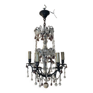 Lustre pampilles de couleurs