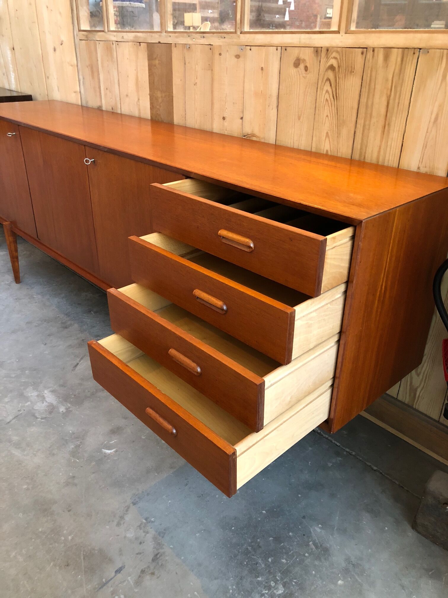Scandinavian sideboard years 70