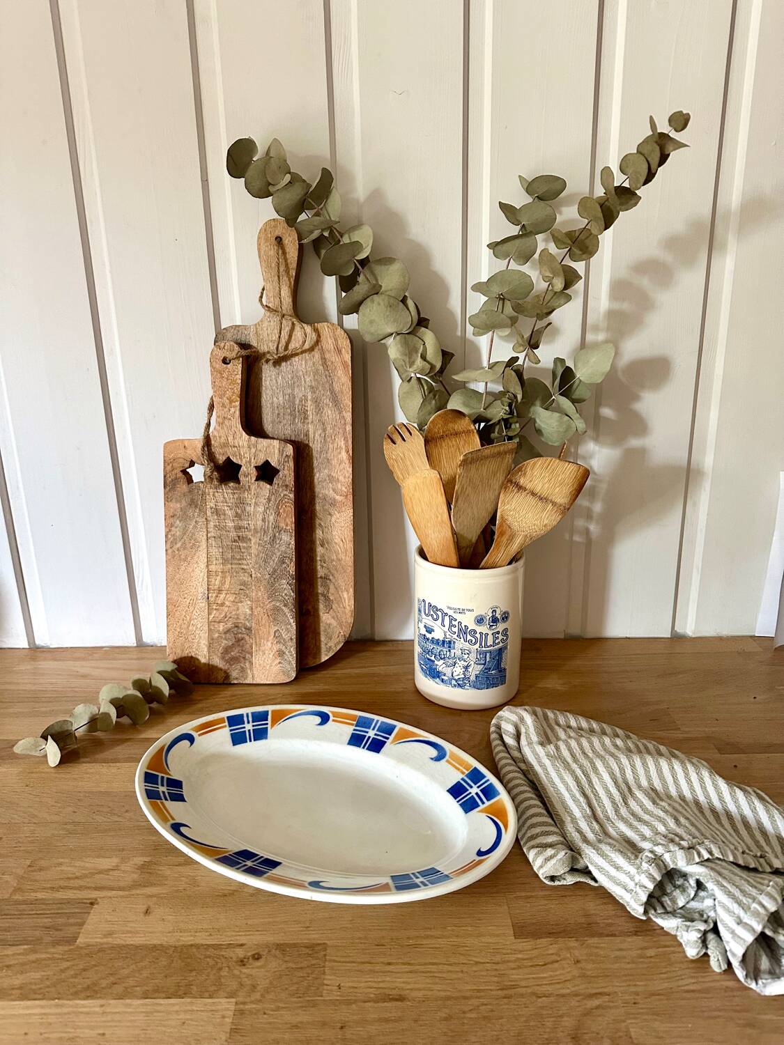Oval dish Moulin des Loups