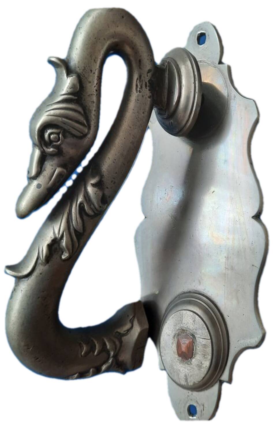 Antique door knocker (swan neck)