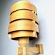Mounted Pine Veneer Wall Lamp By Hans-Agne Jakobsson For Markaryd, Sweden 1960S