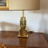 Luciano Frigerio, Hollywood Regency mod. Tartaro table lamp base, Italy 197