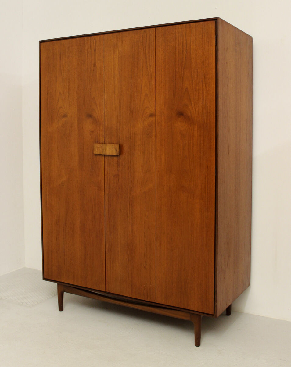 Mid-Century Teak wardrobe by Ib Kofod-Larsen