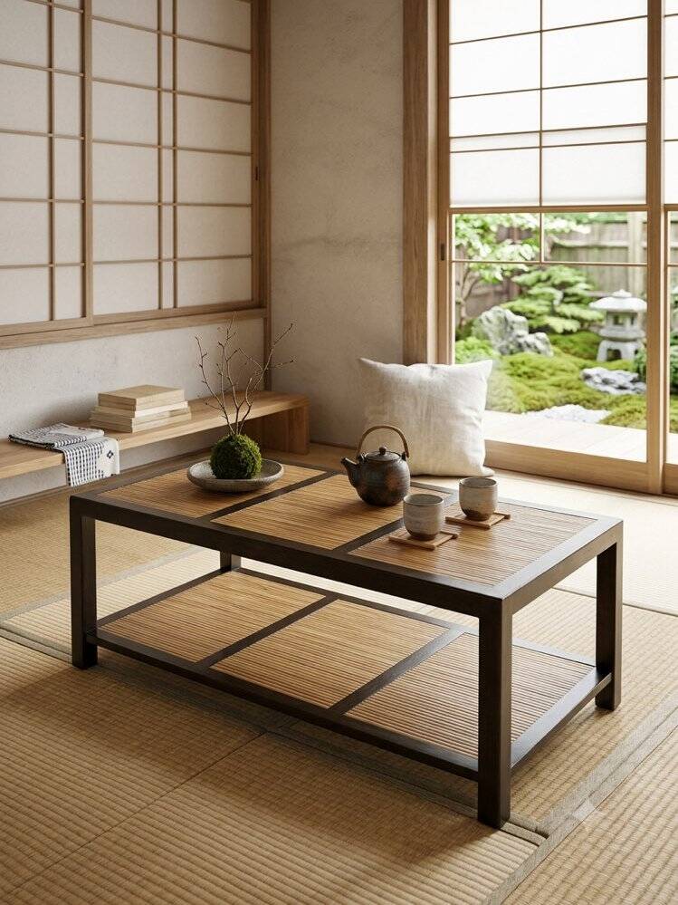 Asian style coffee table