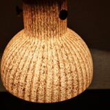 Peill and Putzler Design Glass Hanging Ceiling Lamp 1970s