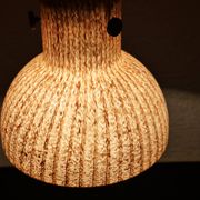 Peill and Putzler Design Glass Hanging Ceiling Lamp 1970s