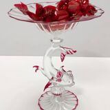 Renaissance style Murano Glass Cake Stand by La Murrina, Italy