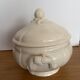 Ivory Sarreguemines soup tureen