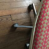 Rare La Fonda chair by George Nelson for Herman Miller. Original fabric by Alexander Girard