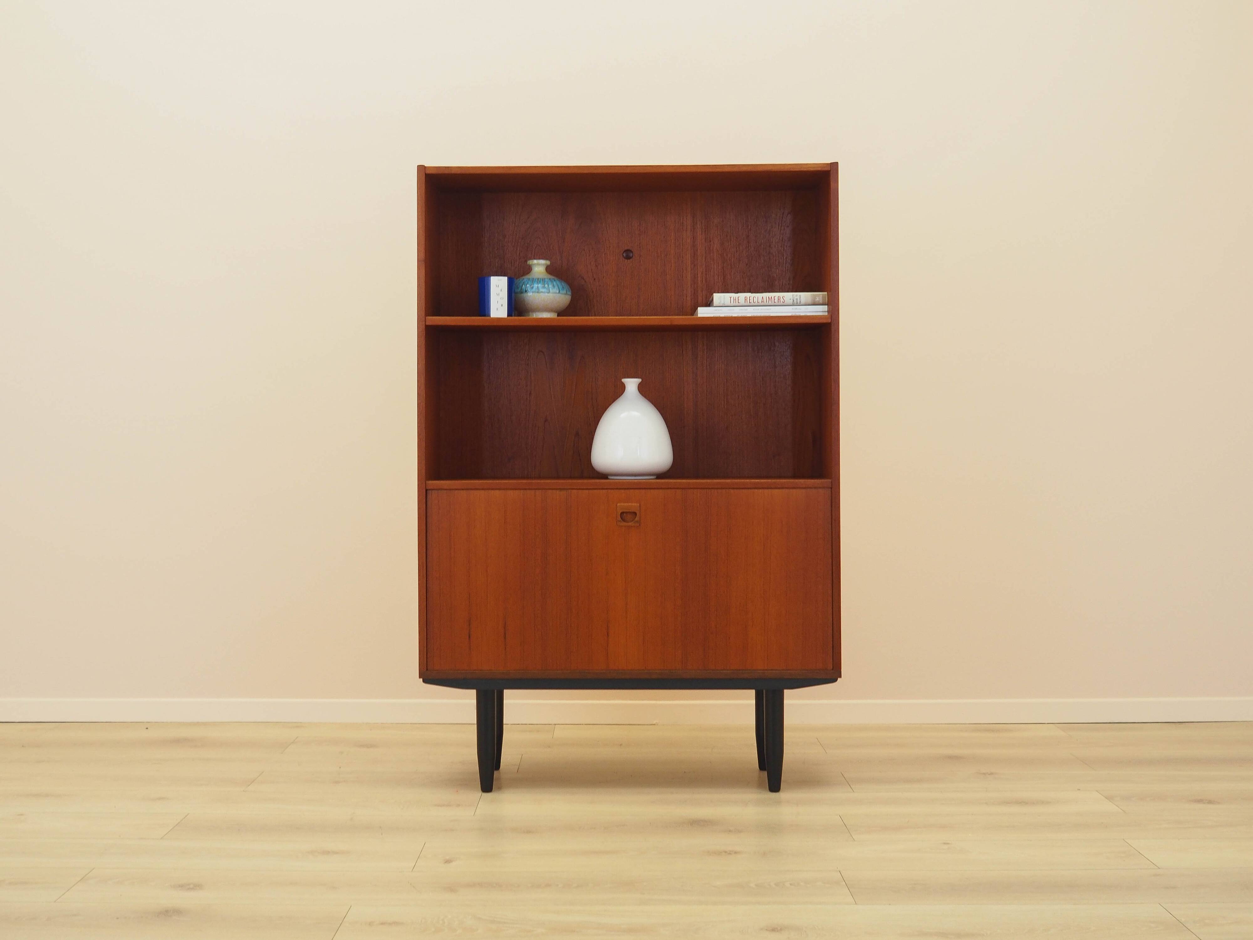 Teak bookcase, Danish design, 1970s, made in Denmark