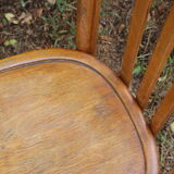 Lot of 6 Mahieu bistro chairs, numbered