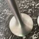 Ikea brushed aluminum candle holders kagla model