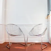 Egg chair by Gastone Rinaldi, vintage 1970s chair.